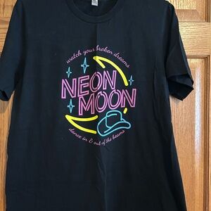 Bella Canvas Black Neon Graphic Tee